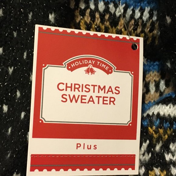 NWT Polar Bear Christmas Sweater 1X - Picture 6 of 12